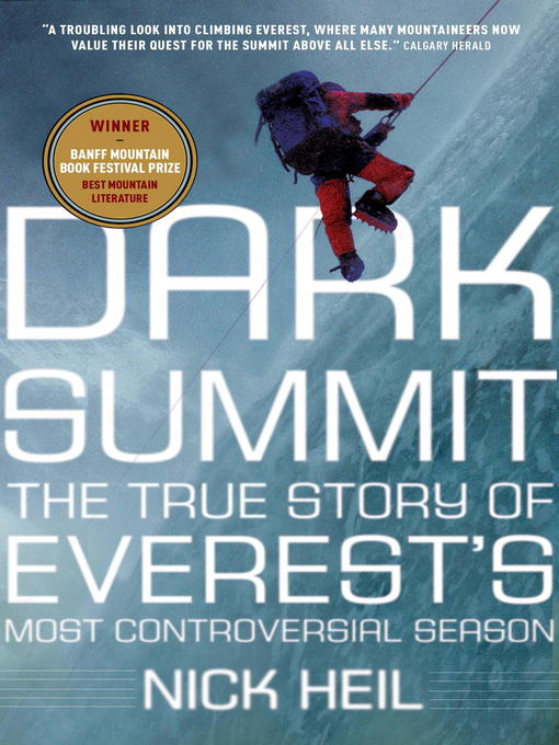 Title details for Dark Summit by Nick Heil - Wait list
